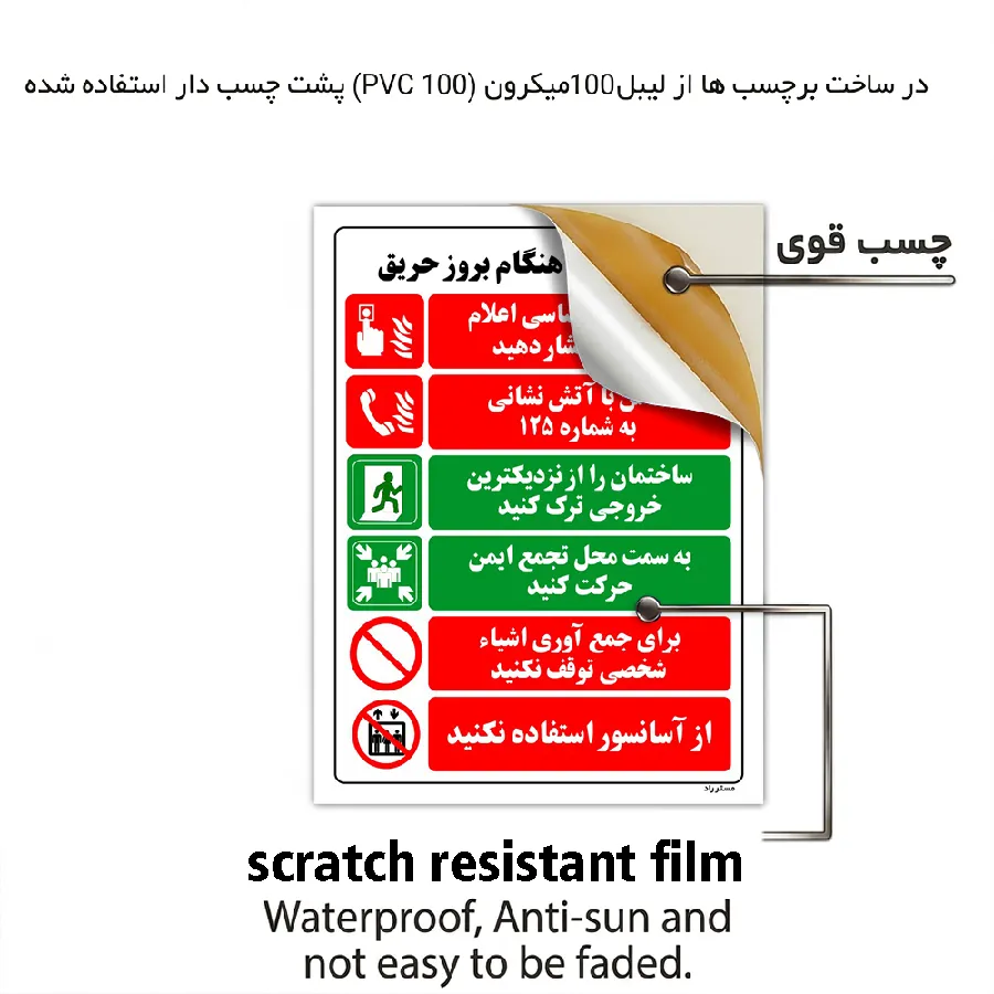 اقدامات لازم هنگام بروز حریق
