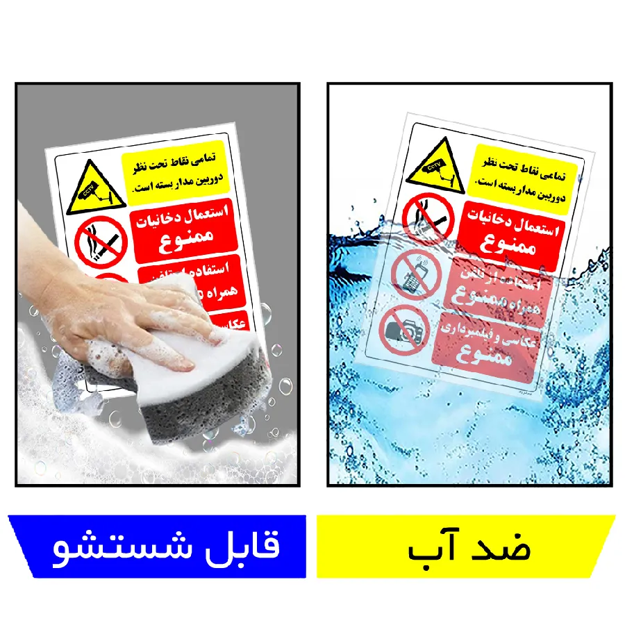 تمامی نقاط تحت نظر دوربین مدار بسته است