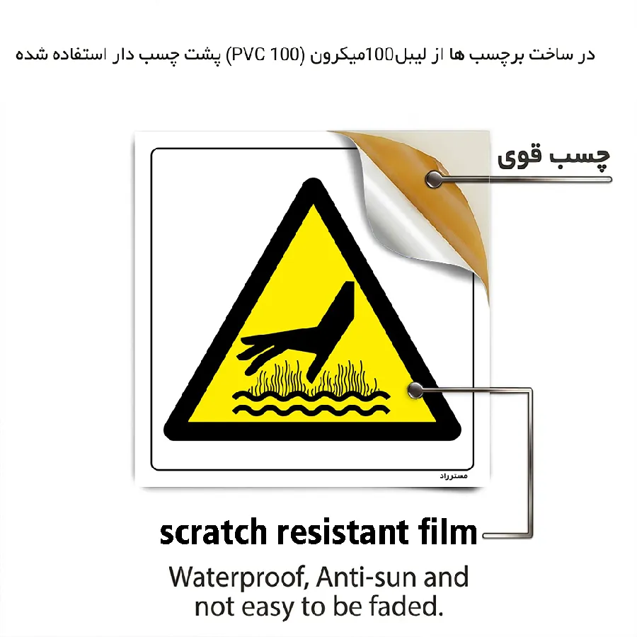 خطر مایع داغ