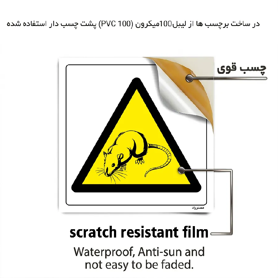 خطر محل طعمه گذاری شده است