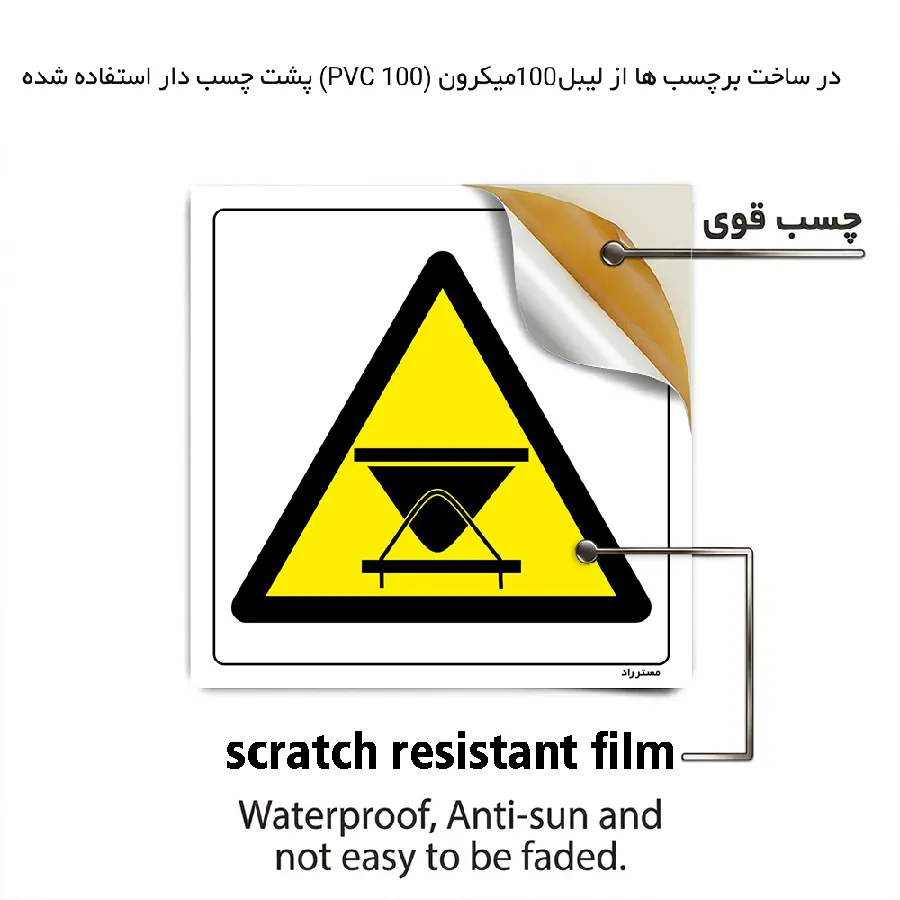 هشدار خطر عبور واگن