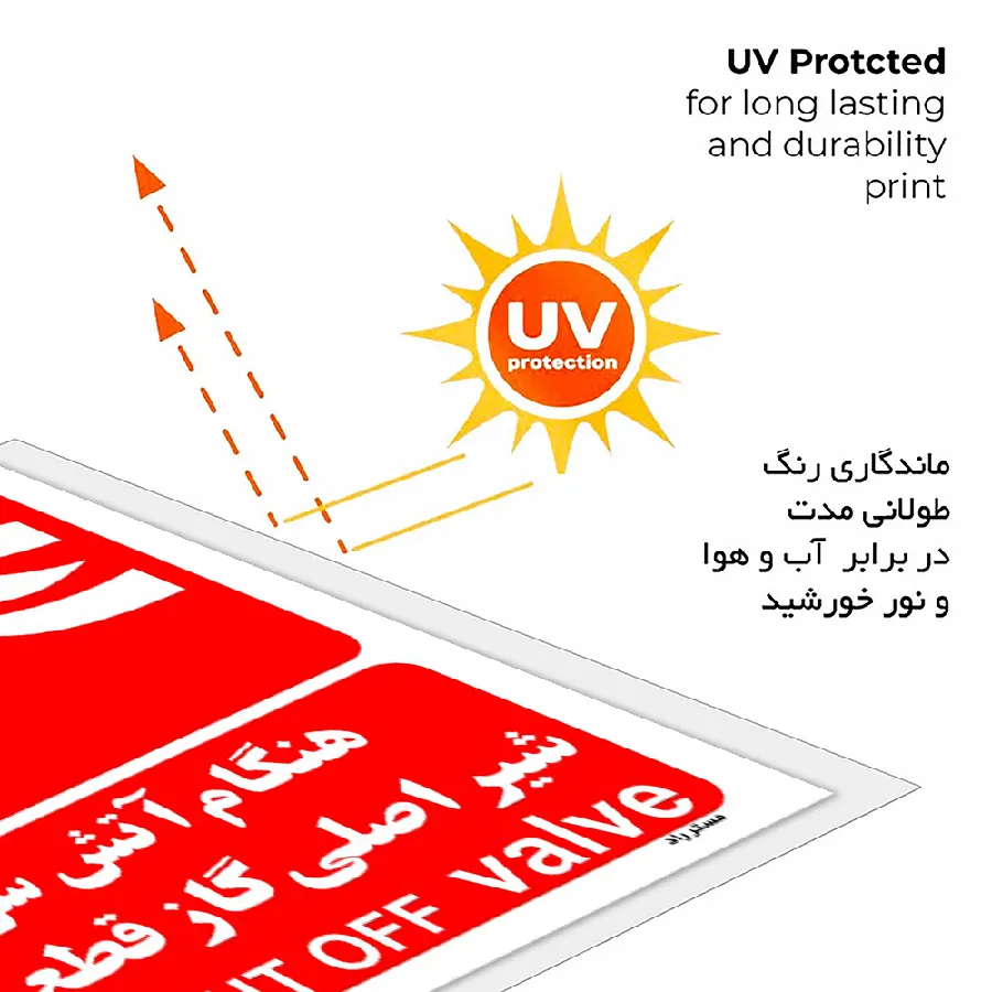هنگام آتش سوزی شیر اصلی گاز قطع شود