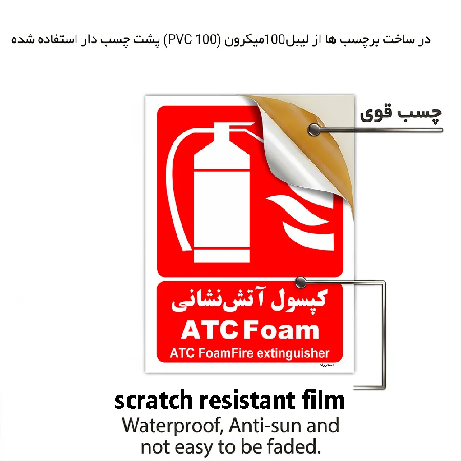 کپسول آتش نشانی ATCFoam